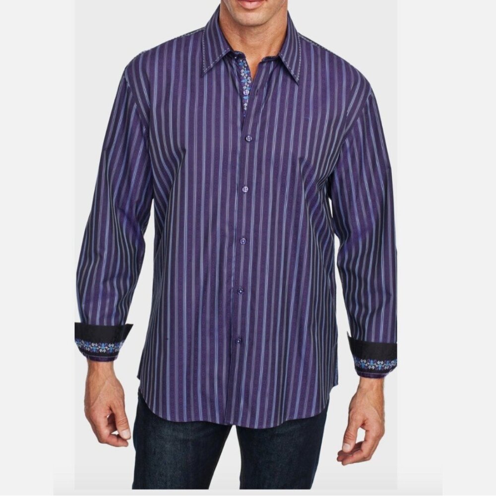 NWOT Zagiri Last Tango in Paris Button Down Sports Shirt